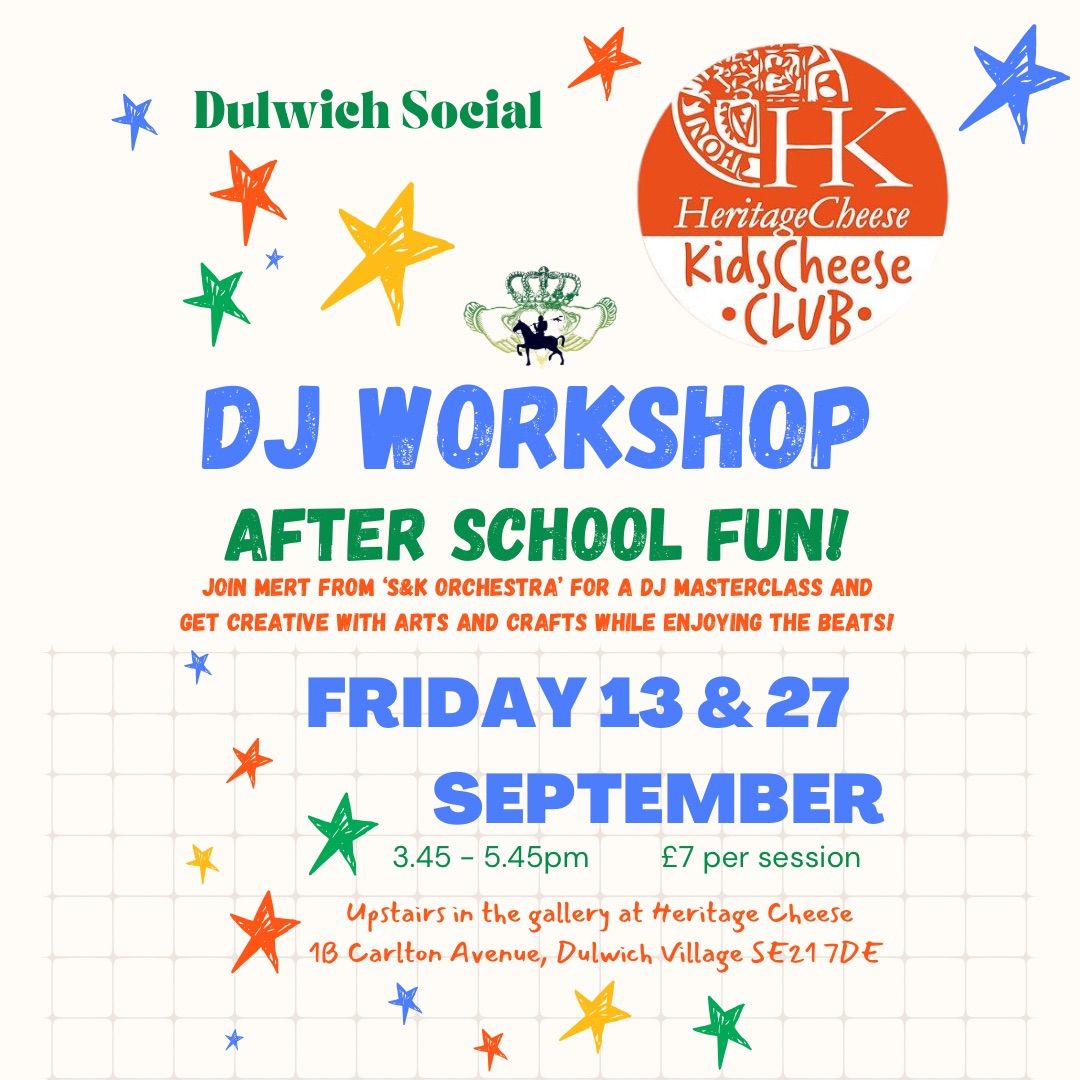 Kids Cheese Club - DJ Workshop