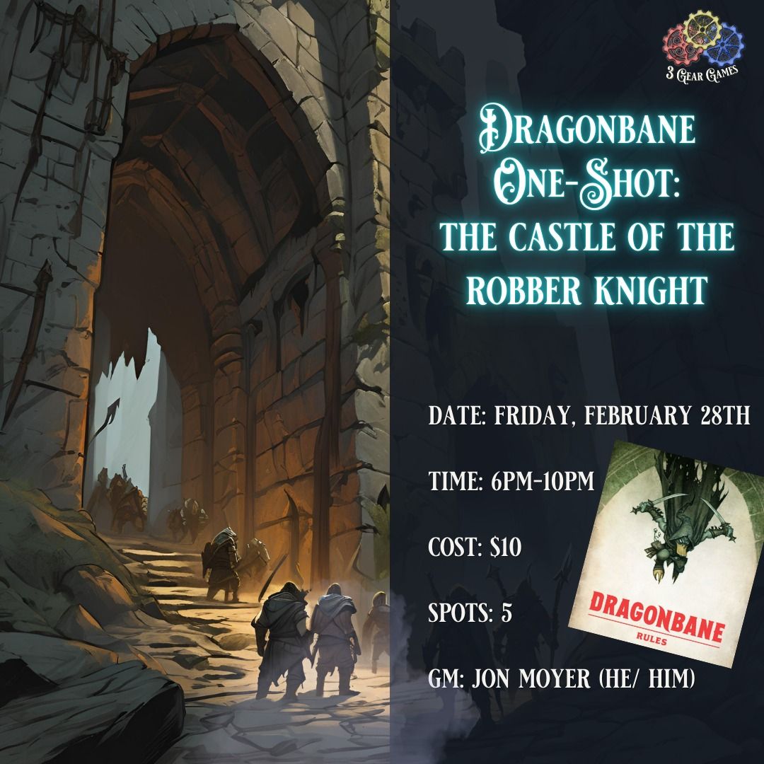 Dragonbane One-Shot RPG: The Castle of the Robber Knight