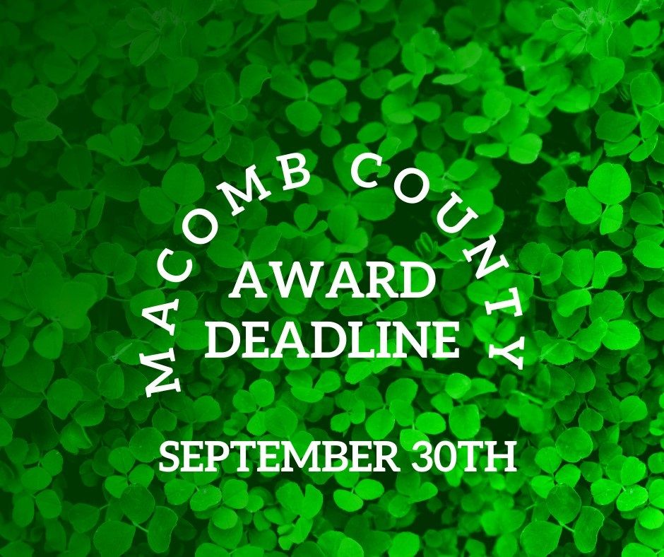 2024 Macomb County 4-H Awards Application Deadline