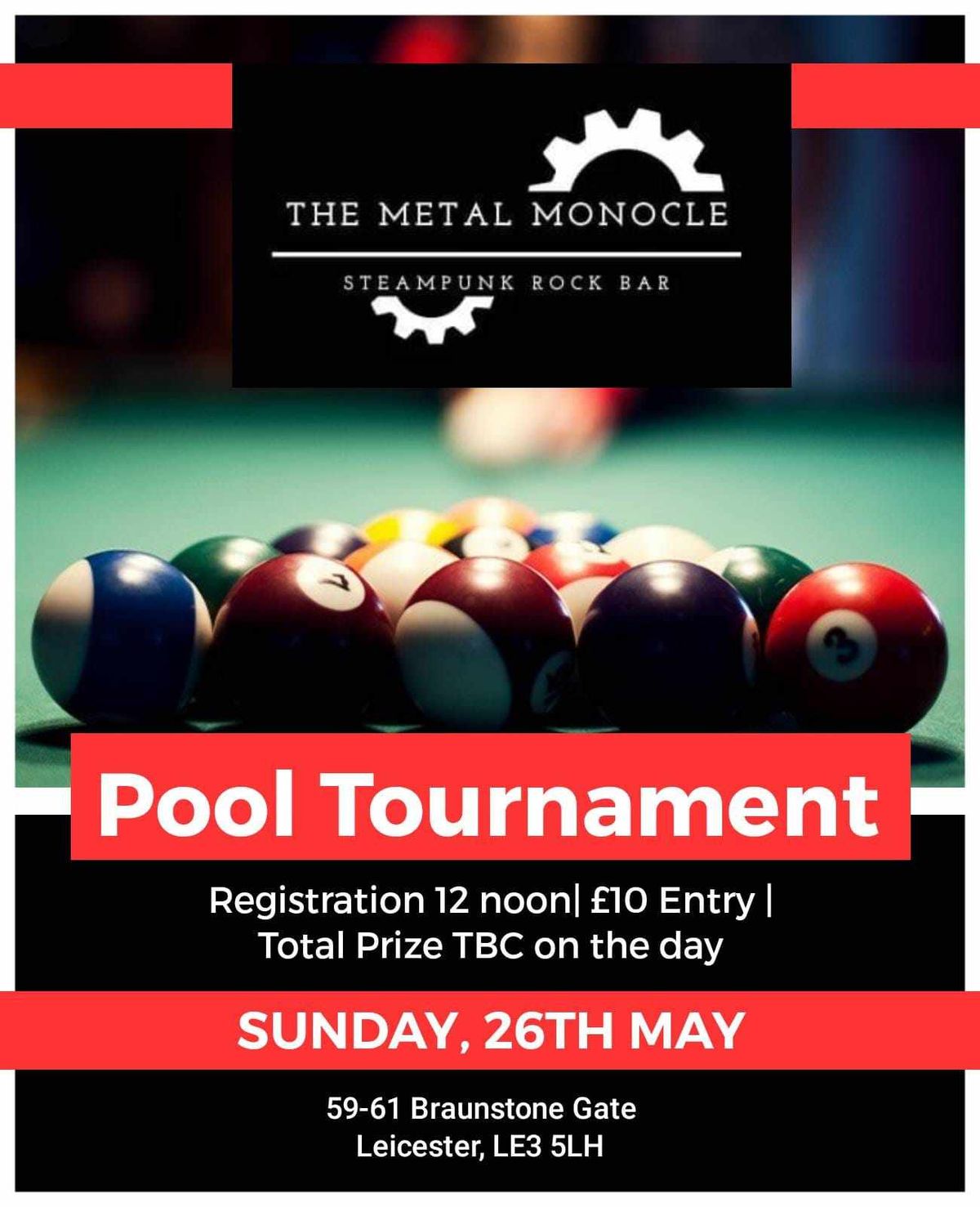 Bank Holiday Pool Tournament