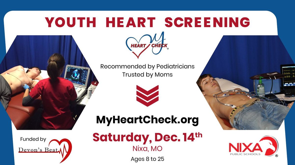 Youth Heart Screening in Nixa, MO