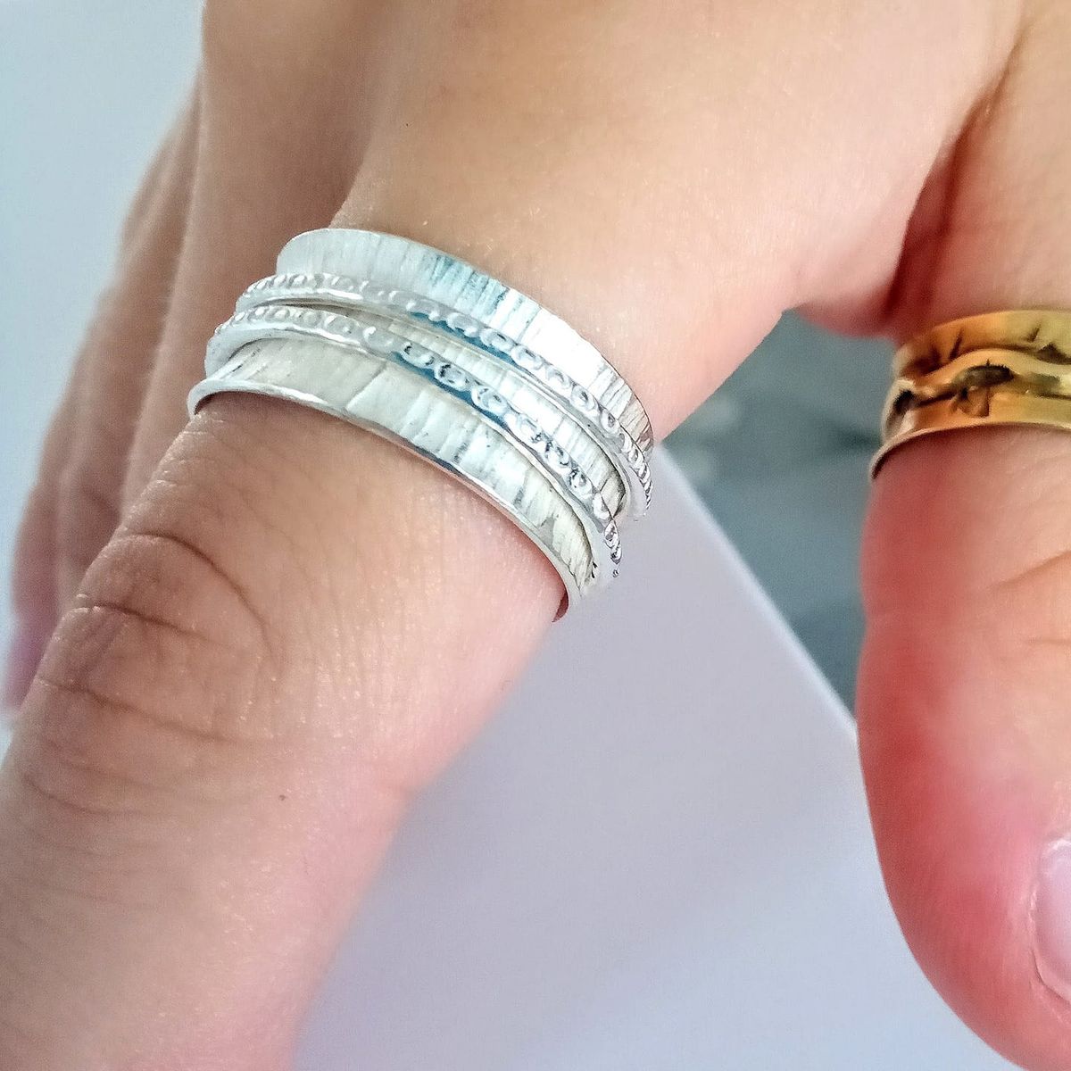 Tuesday beginners silver ring making workshop 