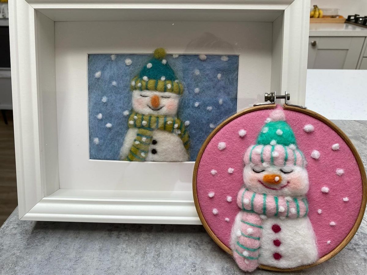 Christmas Needle Felting Workshop