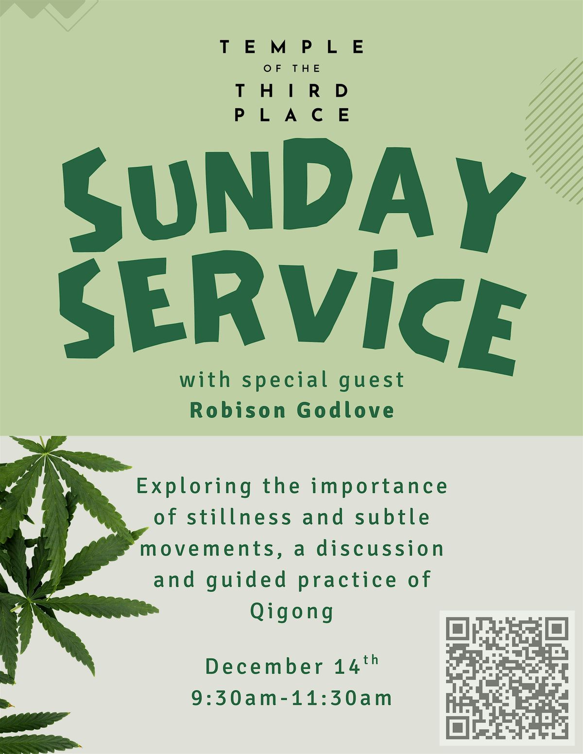 Sunday Service: December 14th