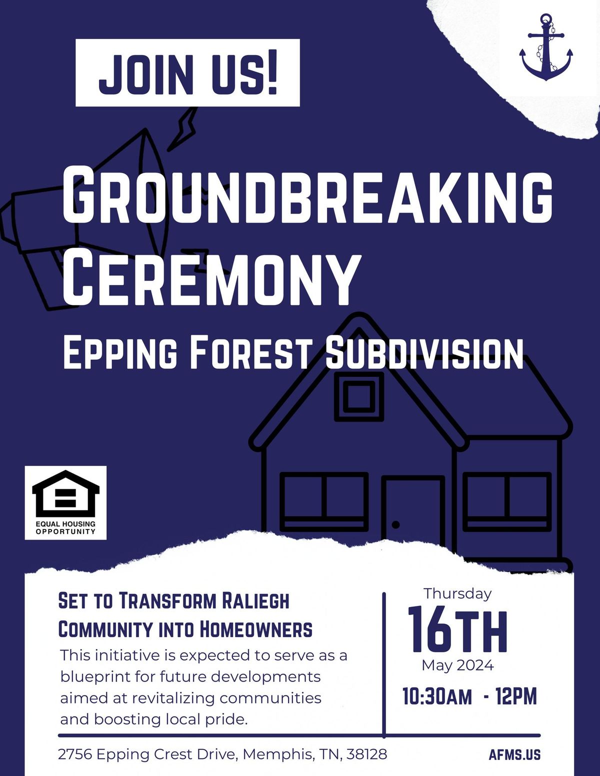Groundbreaking Ceremony to Usher in a New Era of Homeownership in Epping Forest, Raleigh