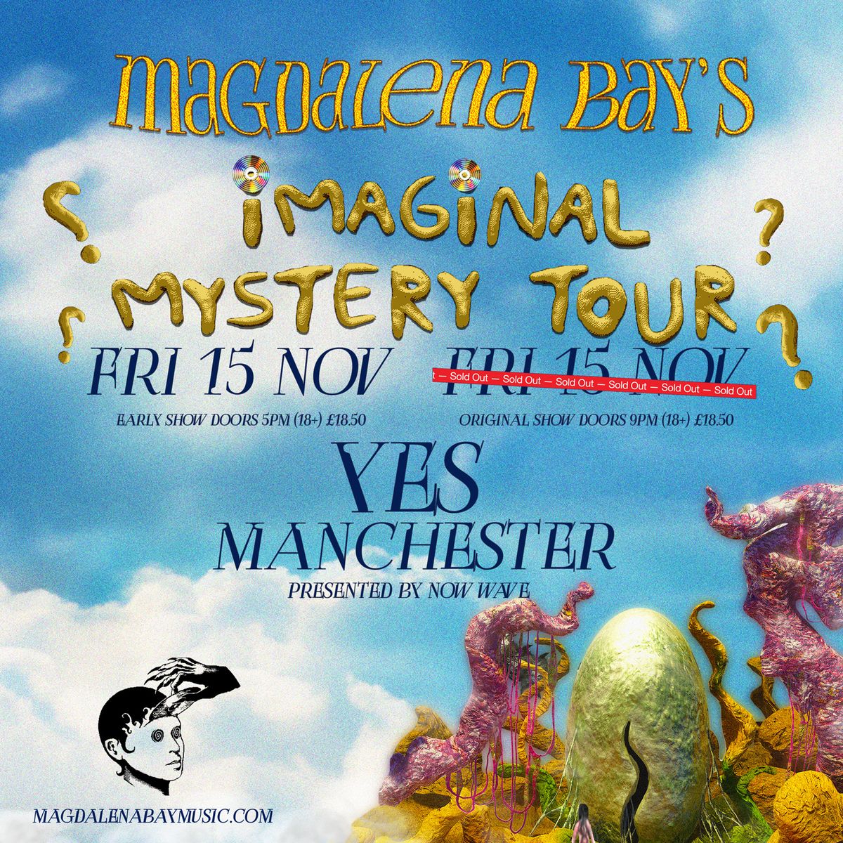 Magdalena Bay (EARLY SHOW), YES (The Pink Room) - Manchester