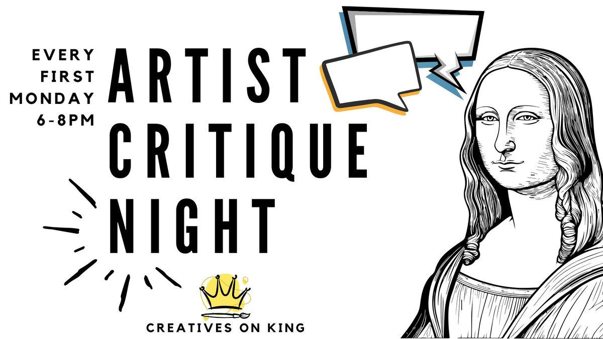 Artist Critique\/Discussion Night! 