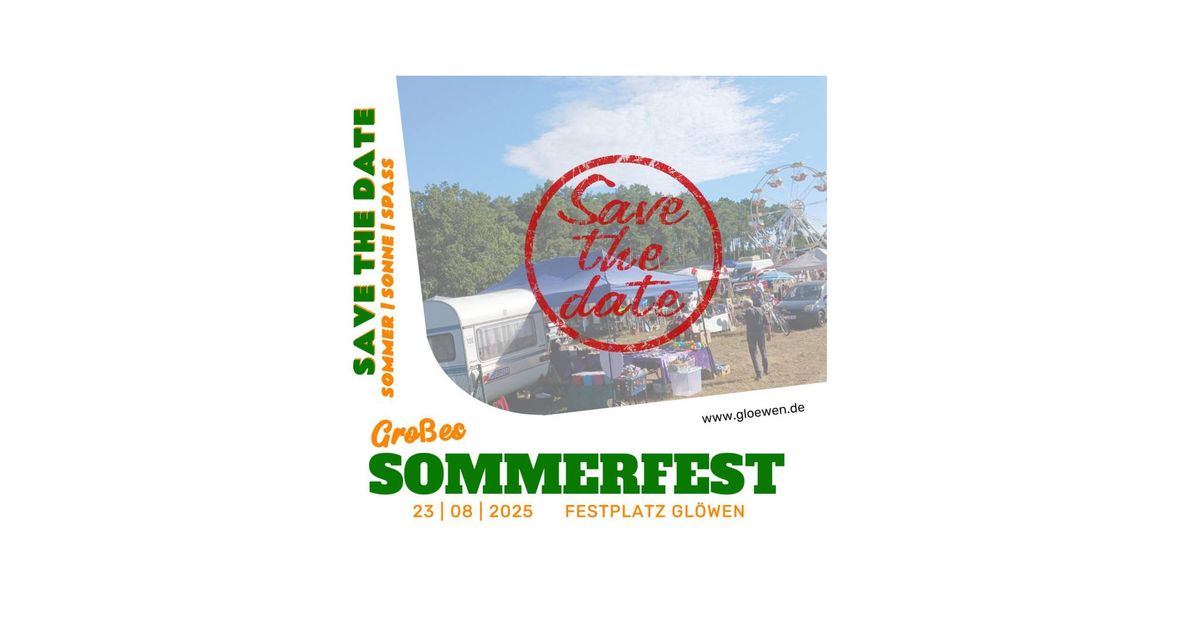 Gro\u00dfes SOMMERFEST 2025