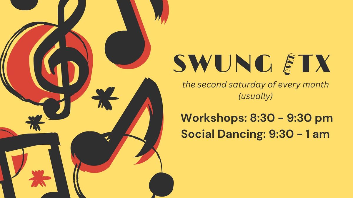 Swung\/Texas - September 14th! *Featuring Emily Schubert*