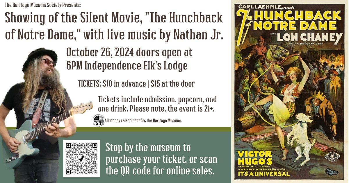 "The Hunchback of Notre Dame," with live music by Nathan Jr.