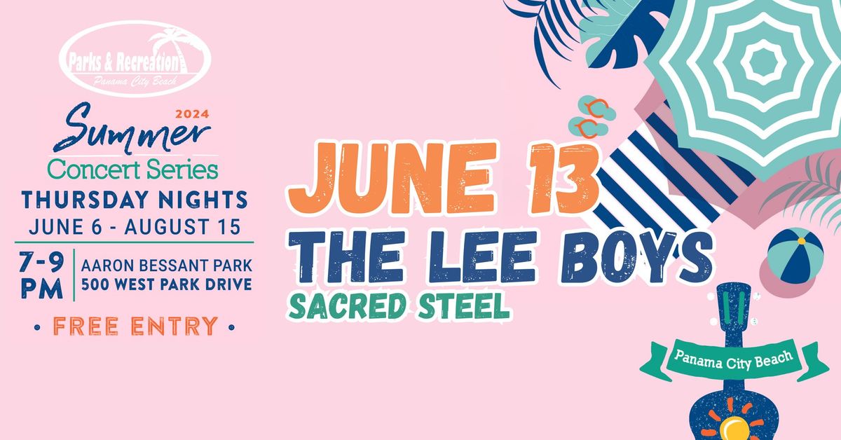 2024 Summer Concert Series | June 13- The Lee Boys 
