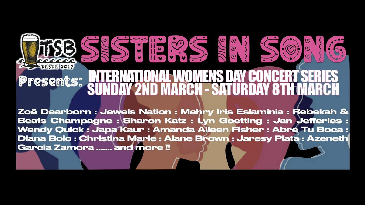 Day 5 Thursday  - IN HER WORDS: An Abre Tu Boca Stage of Writing - Sisters in Song Concert Series