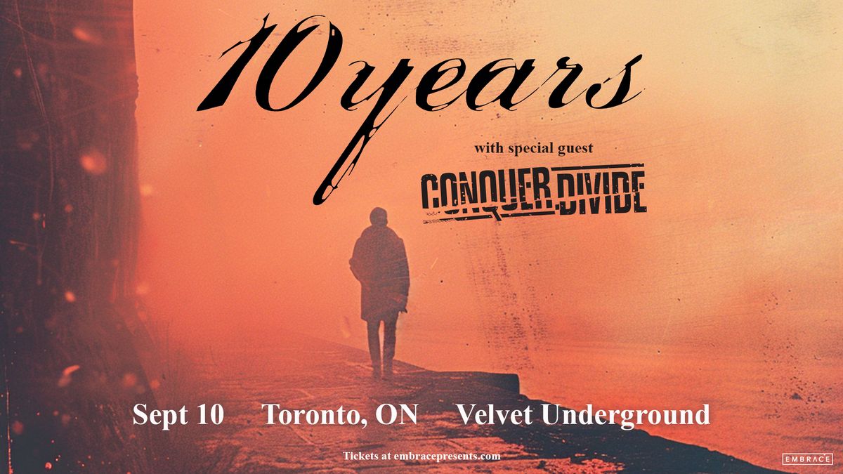 10 Years @ Velvet Underground | September 10th