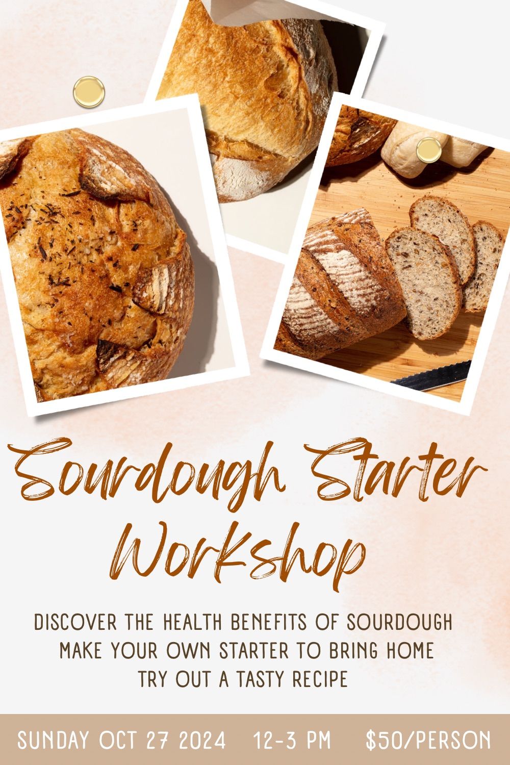 Sourdough Starter Workshop 