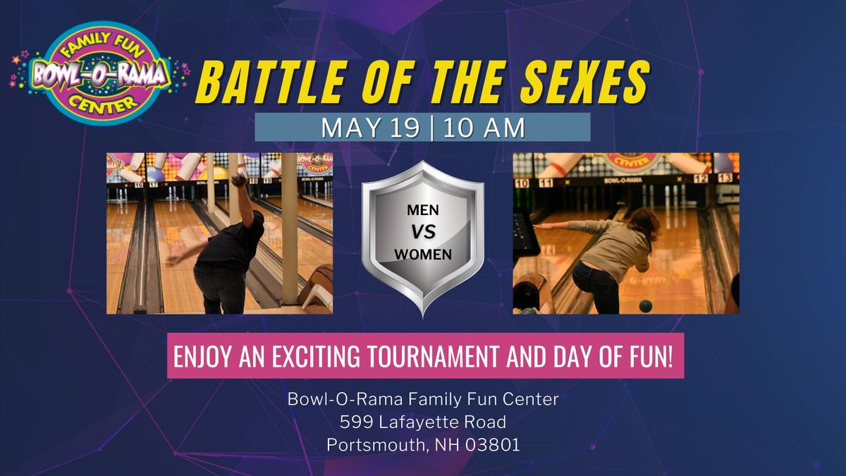 Battle of the Sexes Tournament | May 19 | Bowl-O-Rama