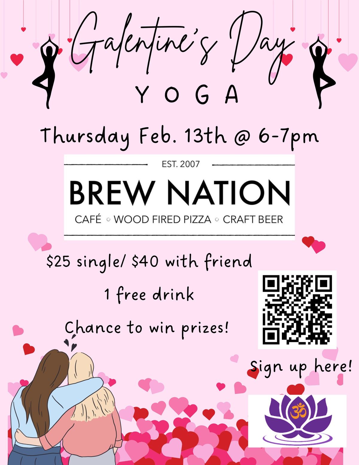 Galentine\u2019s Day Yoga 