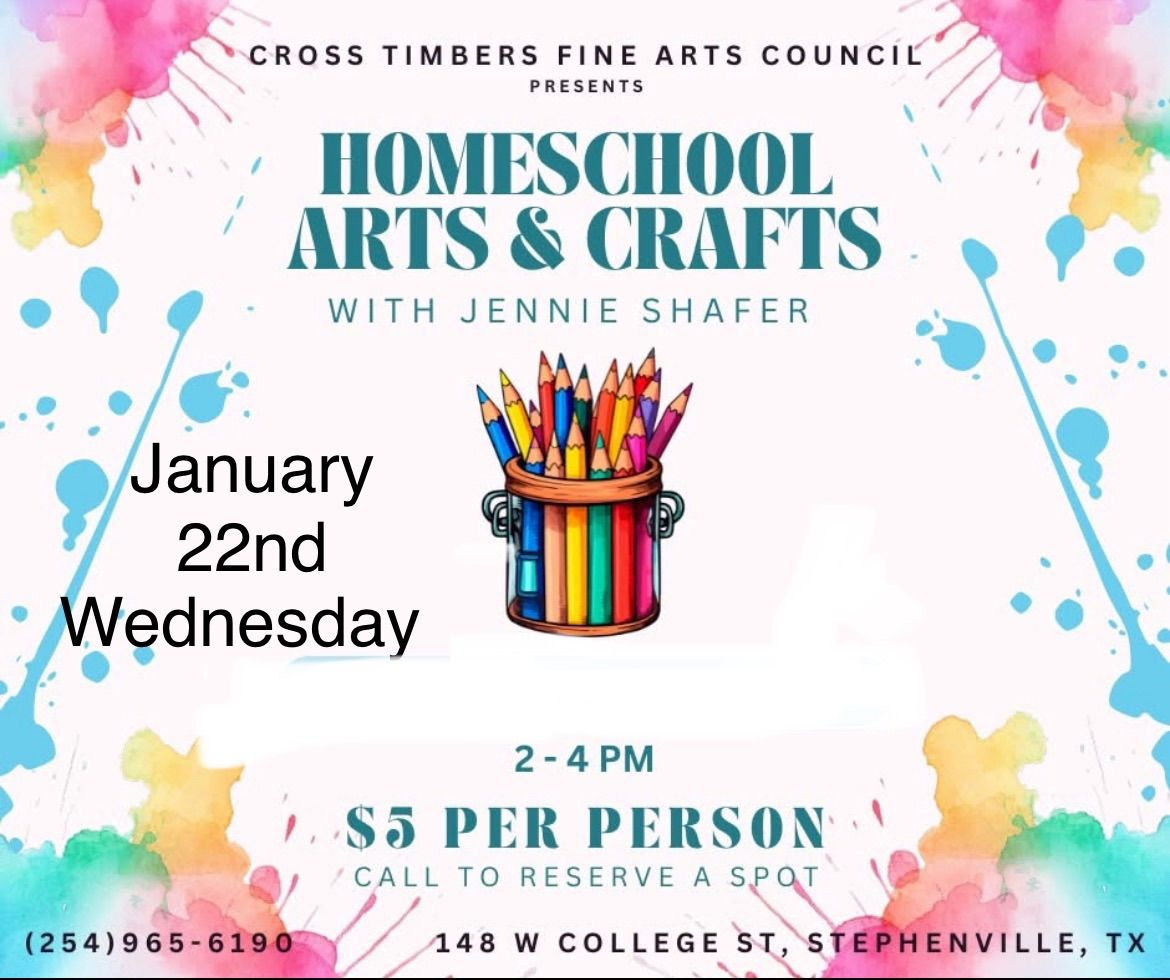 Homeschool Arts & Crafts with Jennie Shafer