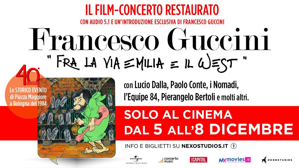 \ud83c\udf9e\ufe0f Francesco Guccini \u2022 Fra la via Emilia e il West