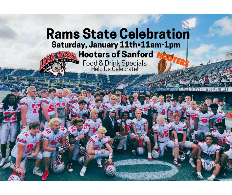 Lake Mary Rams State Celebration and Recognition