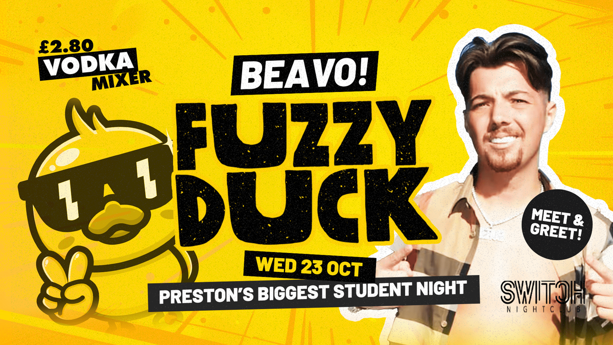 Fuzzy Duck | BEAVO! Meet &amp; Greet