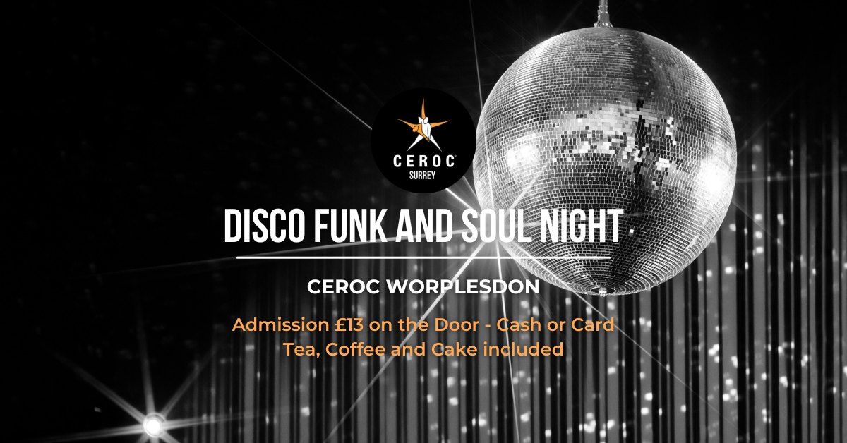 Disco, Funk and Soul (DFS) Night