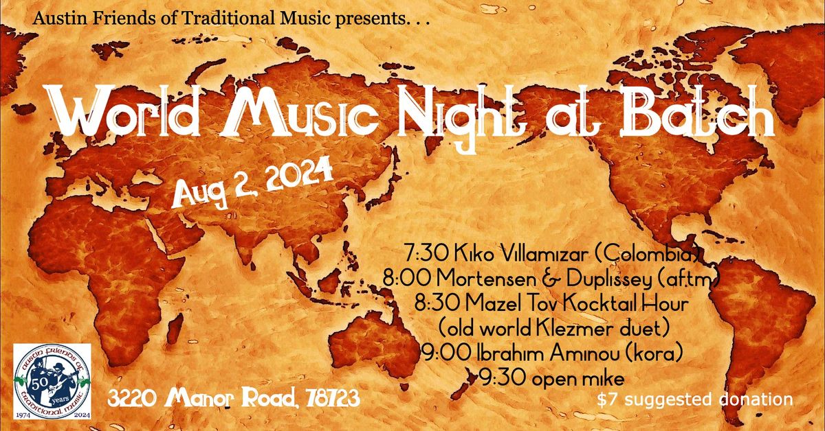 World Music Night at Batch #2