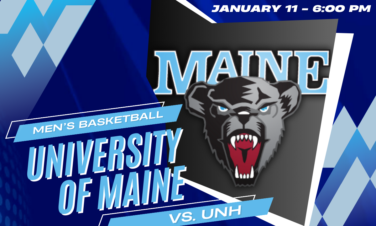 Maine Black Bears at New Hampshire Wildcats Mens Basketball