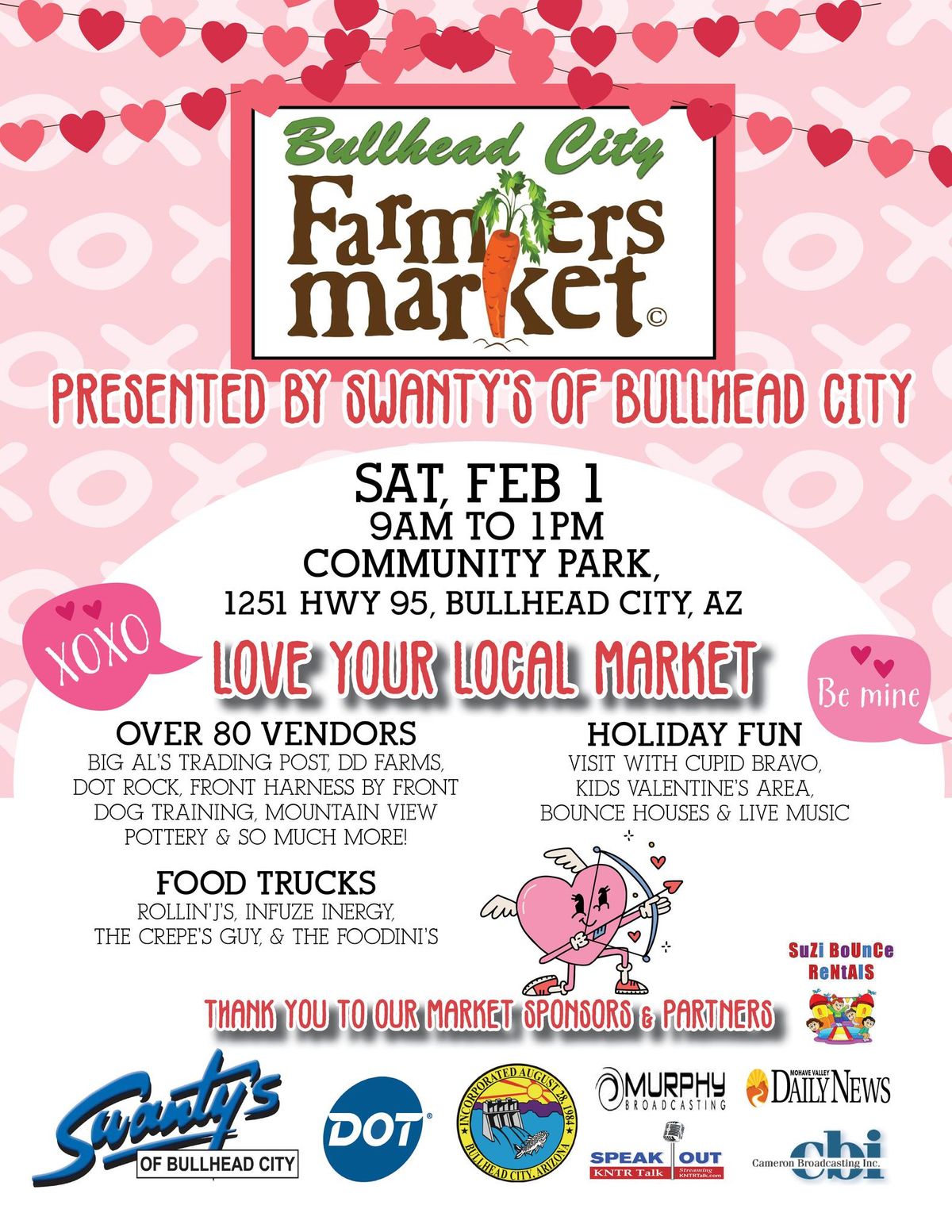 Bullhead City's Farmer's Market Presented by Swanty's of Bullhead City