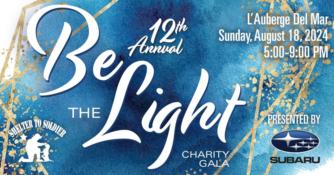 Shelter to Soldier's 12th Annual Be the Light Gala