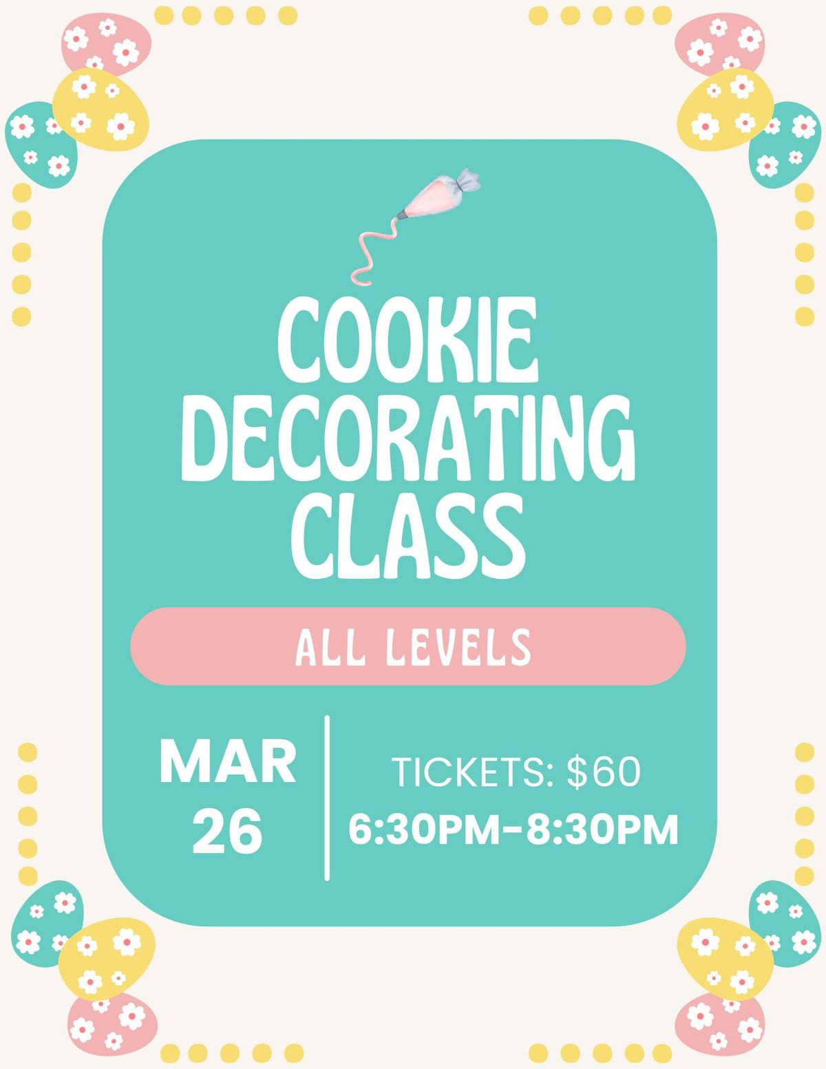 Cookie Decorating Class