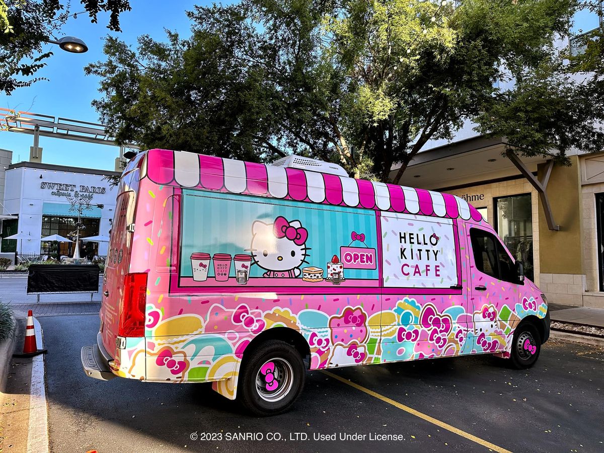 Hello Kitty Cafe Truck West - Austin Appearance