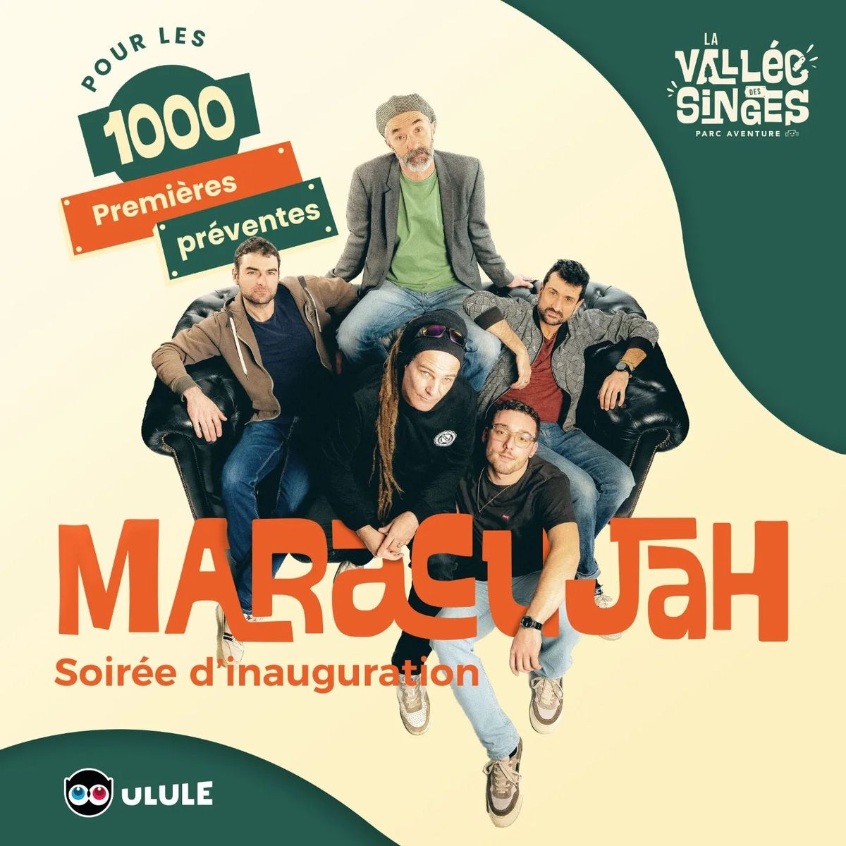 Soir\u00e9e d'inauguration de la Vall\u00e9e des Singes avec Maracujah + DJ 