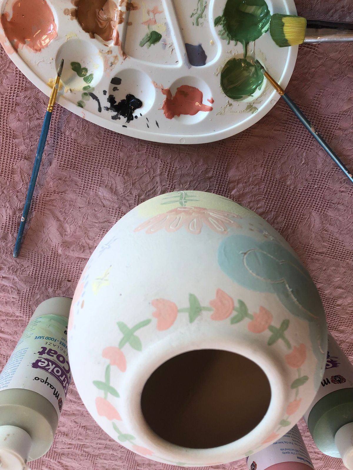 FESTIVE CERAMIC GLAZE WORKSHOP BY ANN ROSE