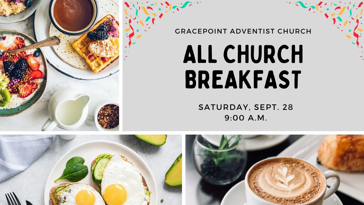 Breakfast @ Gracepoint - Everyone Welcome!