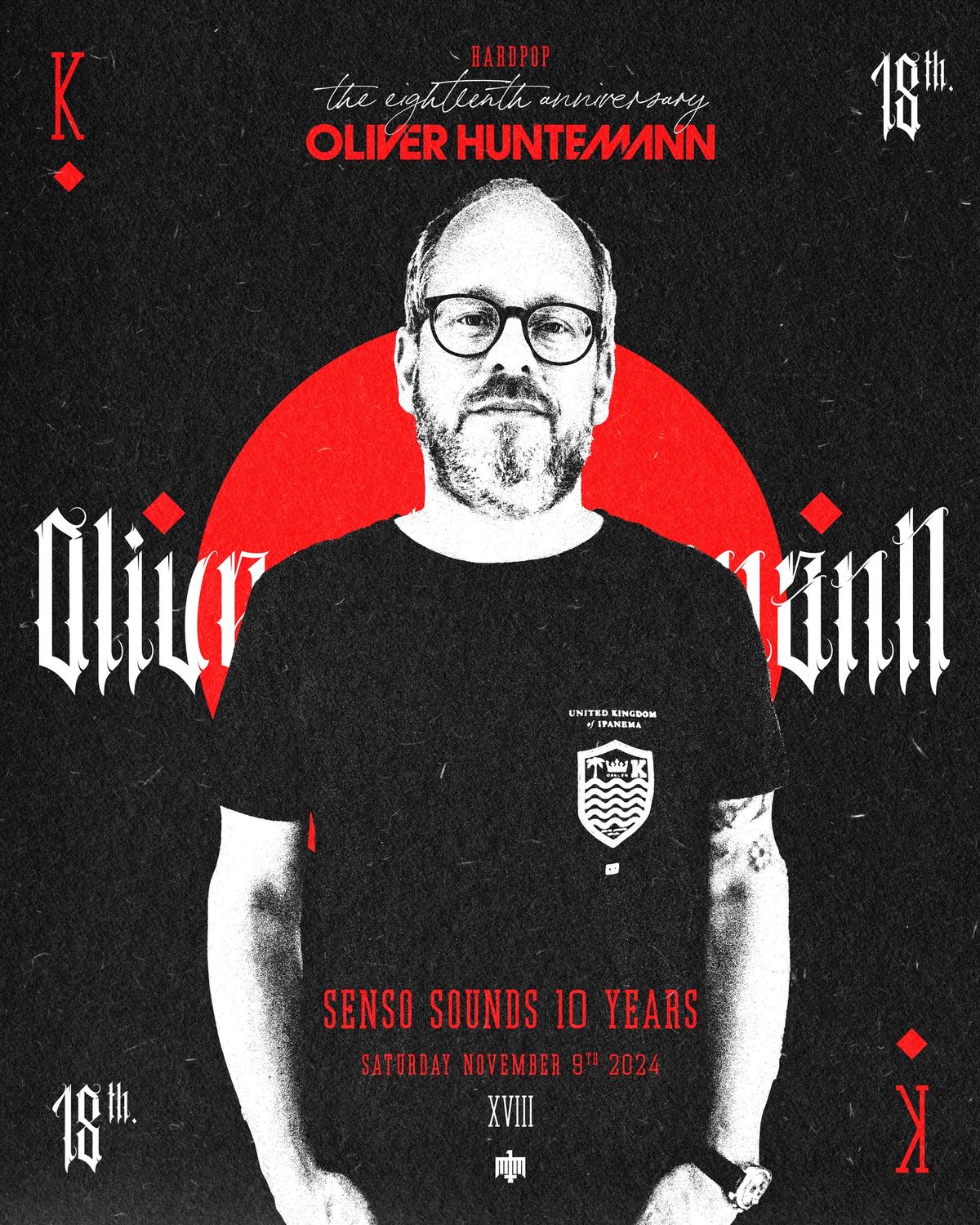 Oliver Huntemann Senso Sounds 10 Years: Hardpop The Eighteenth Anniversary