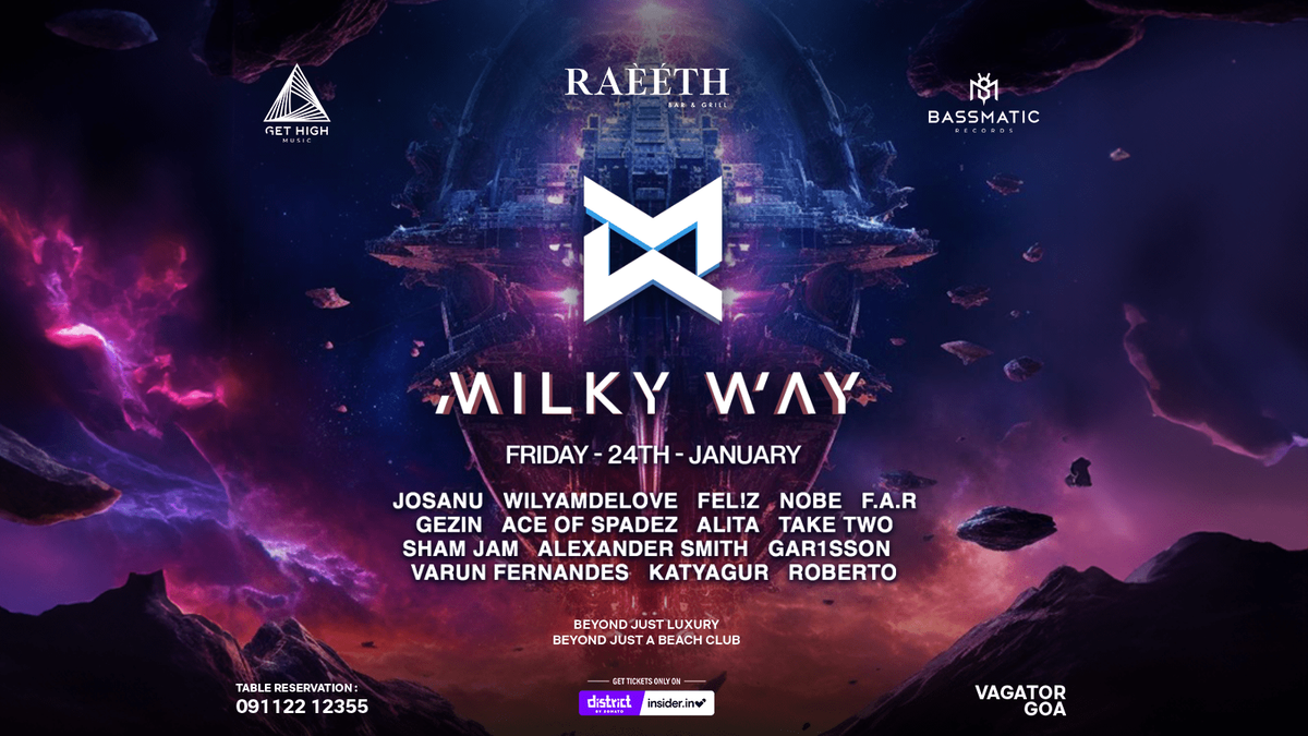 RAEETH Presents MILKY WAY