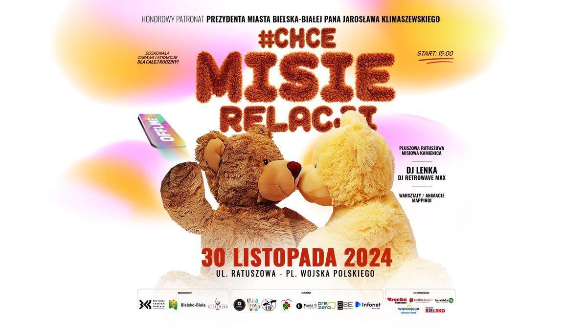 #chceMISIE RELACJI \ud83d\udc3b Dzie\u0144 Pluszowego Misia 2024 \ud83d\udc3b