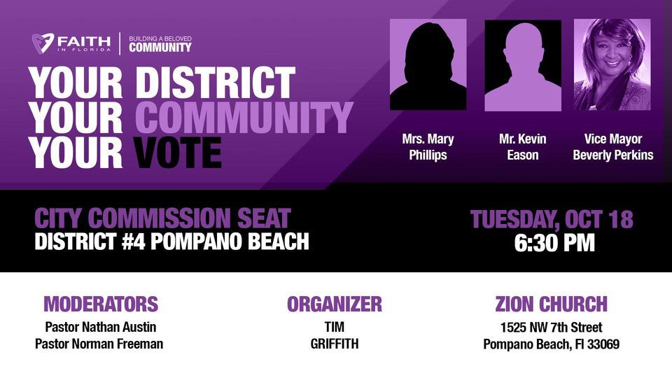 Pompano Beach | Candidate Forum