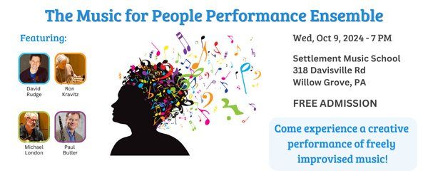 The Music for People Performance Ensemble  