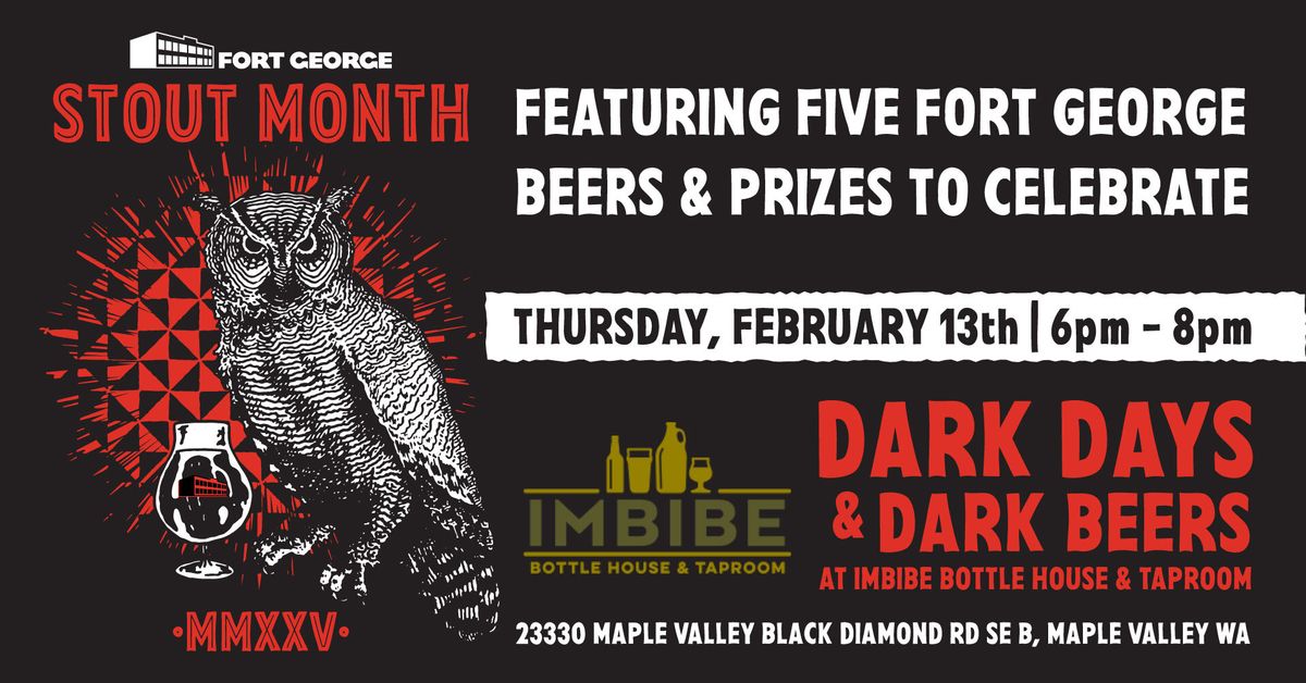 Brewers Night w\/Fort George - Dark Days & Dark Beers