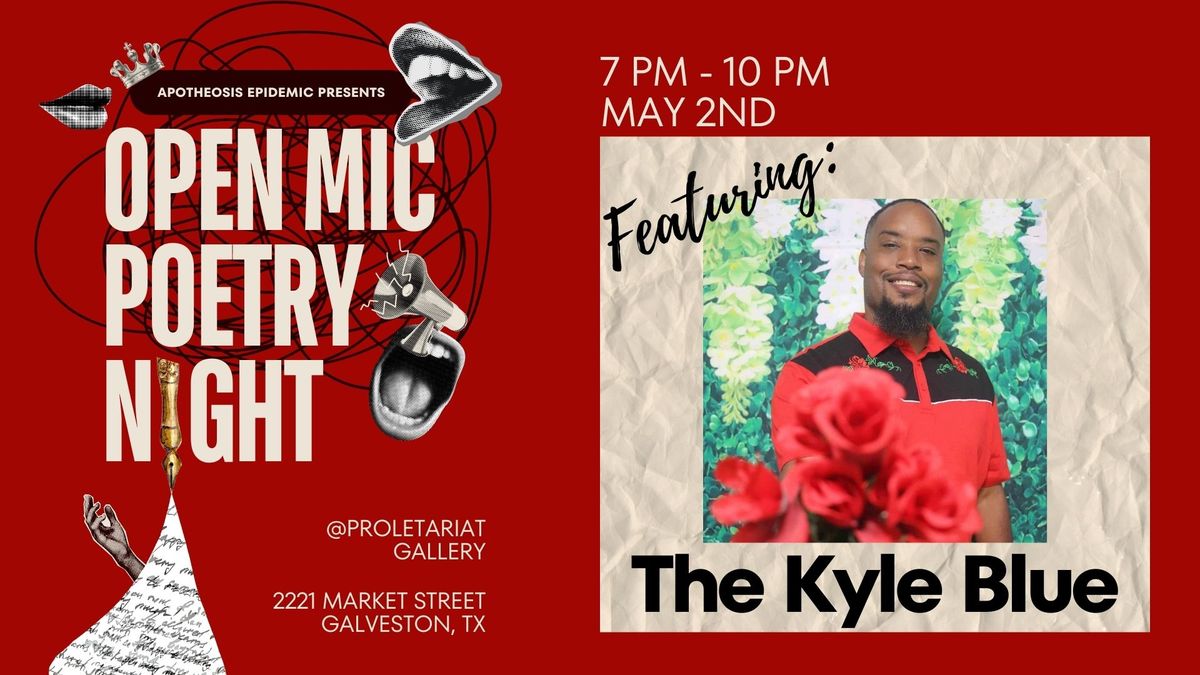 Poetry at the Pro featuring: Kyle Blue 