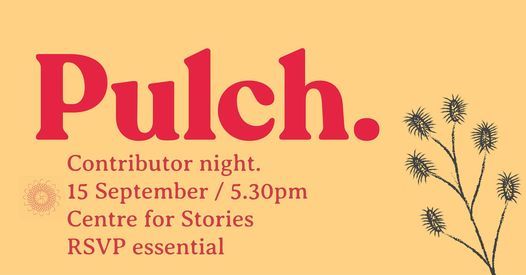 Pulch in print contributor evening