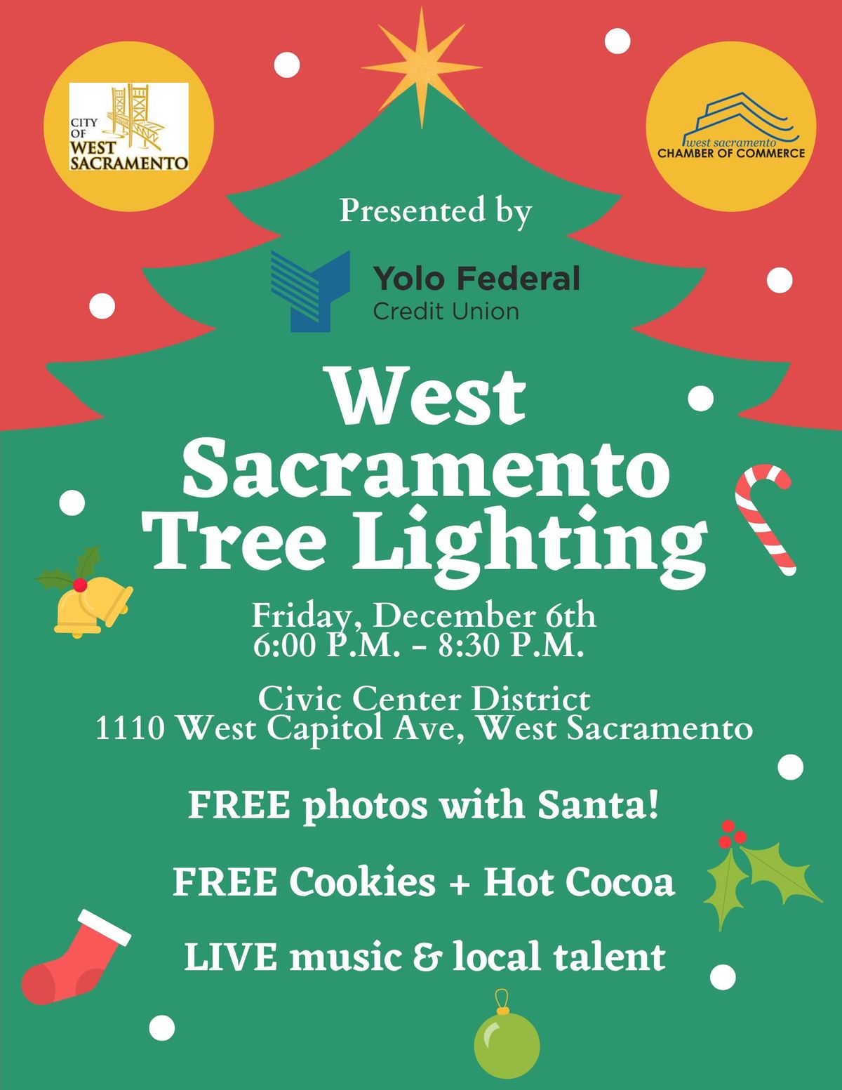 West Sacramento Tree Lighting