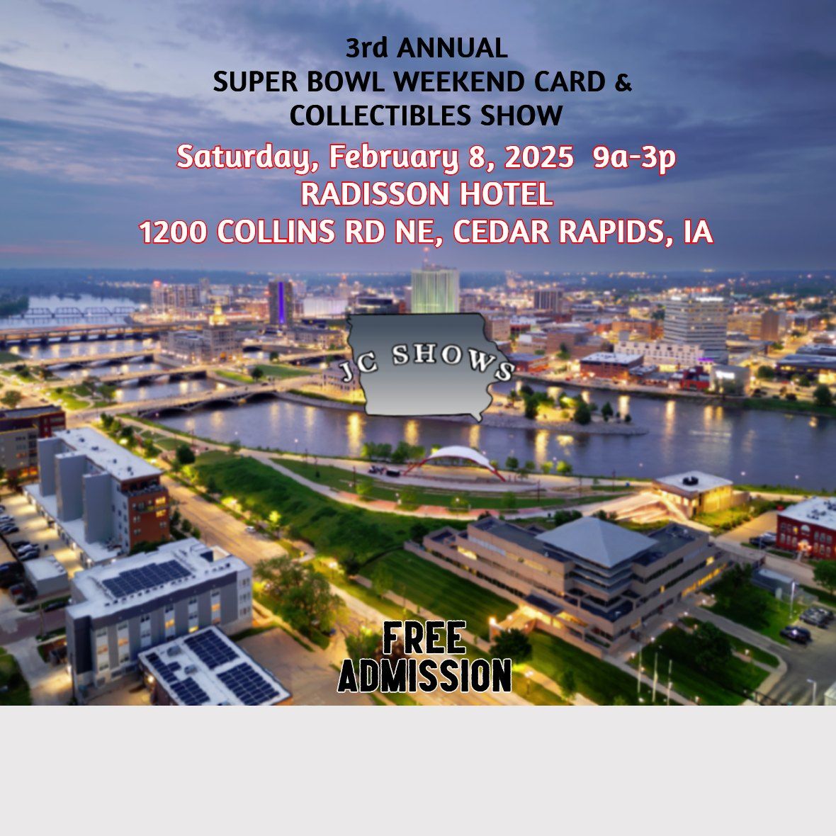 3rd Annual Super Bowl Card & Collectibles Show