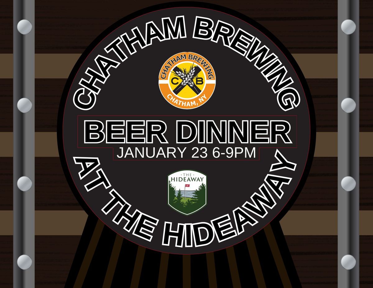 Beer Dinner with Chatham Brewing