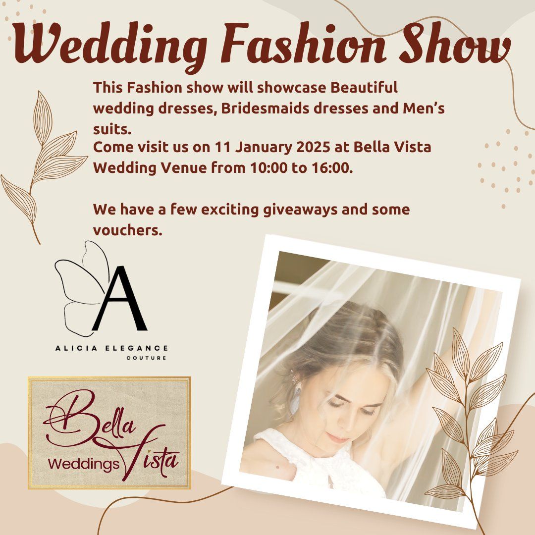 Exclusive Fashion Show at Bella Vista Wedding Venue