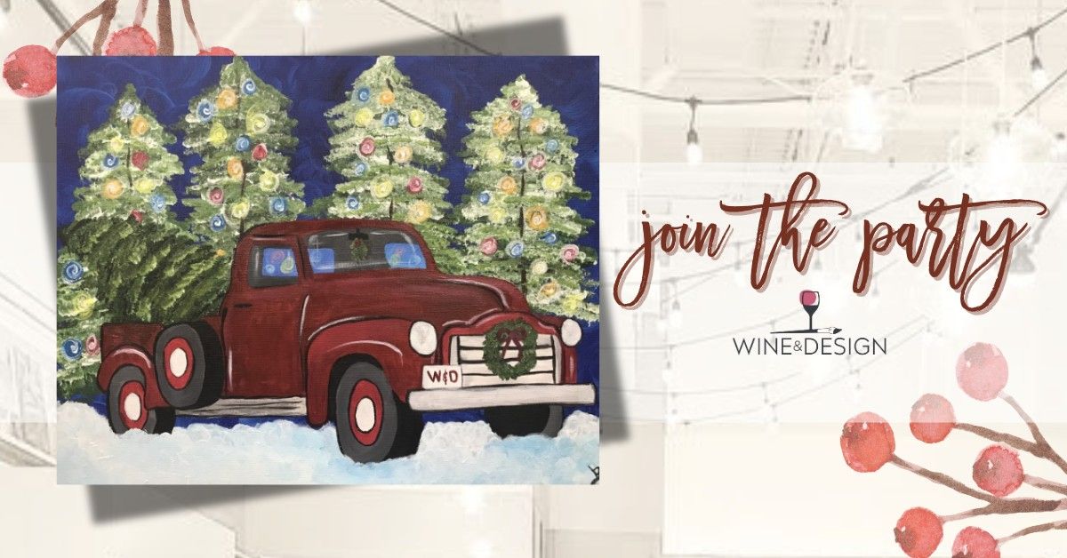 Sip + Paint | MERRY & BRIGHT TRUCK