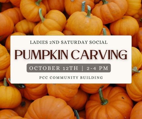 October 2nd Saturday Social : Pumpkin Carving