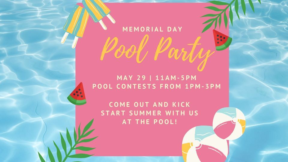 Memorial Day Pool Party, San Jose Country Club, Jacksonville, 29 May 2023