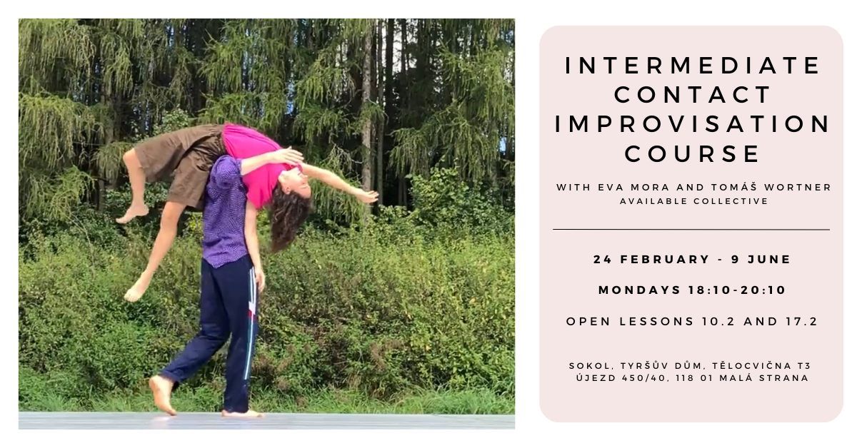 Intermediate Contact Improvisation Course - For experienced CI practitioners & professional dancers